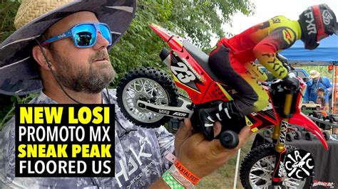 HUGE New RC Dirt Bike! The Losi Promoto MX Sneak Peak - YouTube