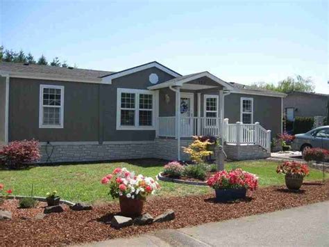 Double Wide Mobile Home Exterior Remodel