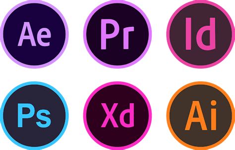 Download Icons for Adobe Software