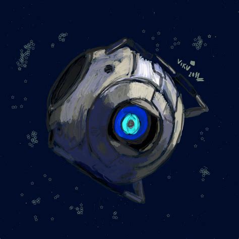 Portal 2 Wheatley by VikuGX on deviantART