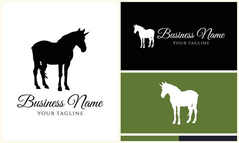 silhouette vector horse logo template 37128173 Vector Art at Vecteezy