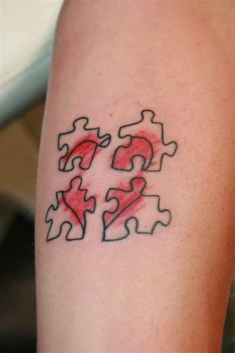 Puzzle Piece Tattoos Designs, Ideas and Meaning - Tattoos For You