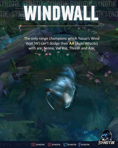 Synotik - Is Yasuo Wind Wall (W) balanced?... | Facebook