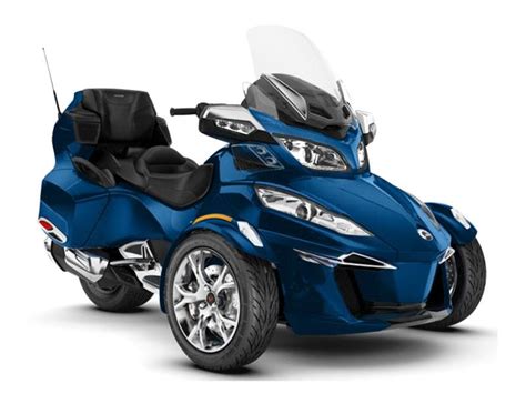 New 2019 Can-Am Spyder RT Limited Oxford Blue Metallic - Chrome Edition ...