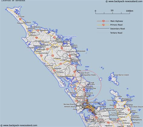 Where is Matakana? Map - New Zealand Maps