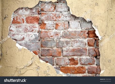 Old Wall, Brick, Paint, Sheetrock Stock Photo 25207045 : Shutterstock