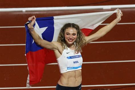 Revive la medalla de oro de Martina Weil en los 400 metros en los ...