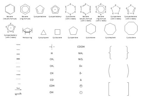 Chemistry Drawings | How to Draw Chemistry Structures | Design elements ...