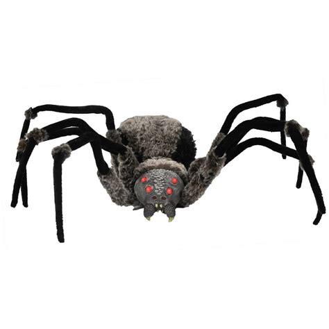 Giant Spider with LED Eyes Halloween Decoration - Walmart.com - Walmart.com