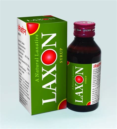 Natural Herbal Laxative - Laxon Syrup at Rs 50000/bottle | Herbal ...