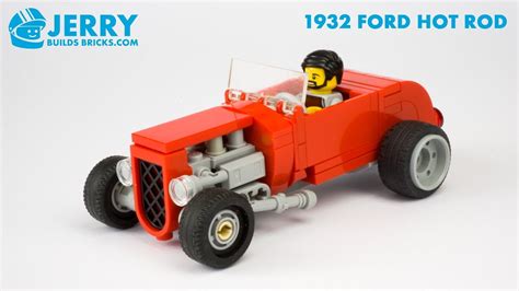 LEGO 1932 Ford Roadster Hot Rod instructions (MOC #108) - YouTube