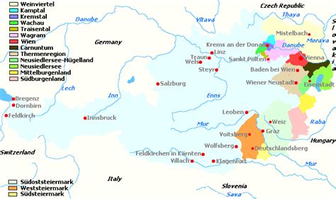 Austria's Wine Regions