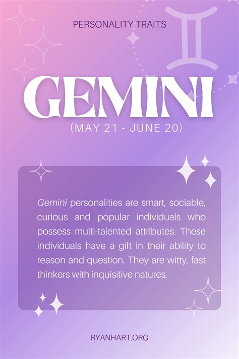 Gemini Personality Traits