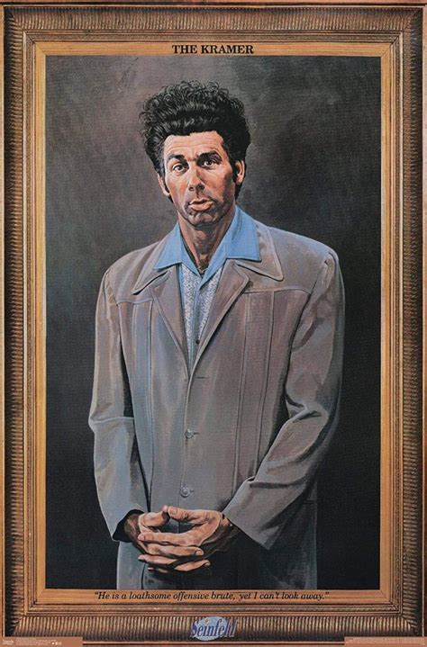 Cosmo Kramer Portrait - Seinfeld 36x24 TV Show Art Print Poster Wall ...