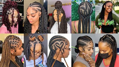 New & Latest Braiding Hair Hairstyles For Black Women | # ...