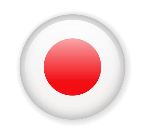 Japan flag. Round bright Icon on a white background – CMC Microsystems