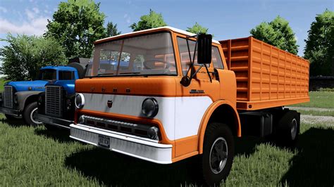 Ford C600 Grain v1.0 FS22 Mod | Farming Simulator 22 Mod