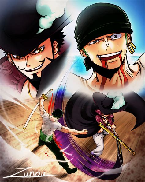 Zoro Roronoa One Piece Anime Vs Mihawk Zoro Anime – NBKomputer