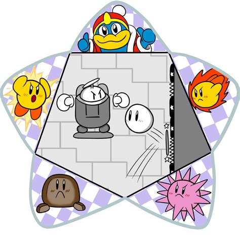 Kirby's Block Ball (Kirby's Birthday Stars) by MrYadoR on Newgrounds