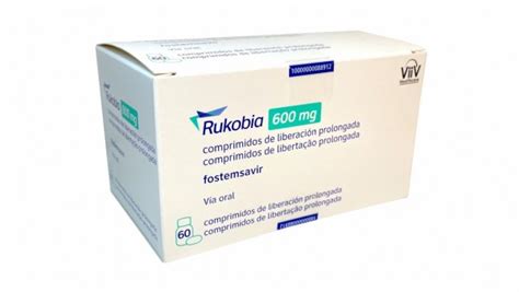 RUKOBIA 600 MG COMPRIMIDOS DE LIBERACION PROLONGADA 60 comprimidos.