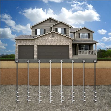 Helical Piers - Foundation Builders