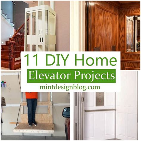 11 DIY Home Elevator Projects - Mint Design Blog