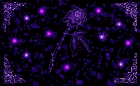 🔥 [50+] Dark Purple Roses Wallpapers | WallpaperSafari