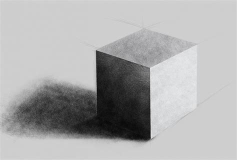 How To Draw A Cube With Shading