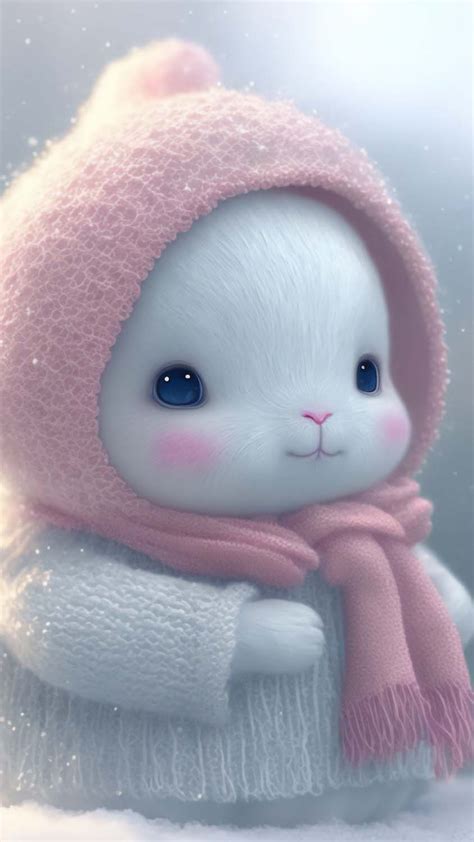 Cute Bunny IPhone Wallpaper HD IPhone Wallpapers Wallpaper Download ...