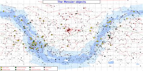 Messier Star Chart