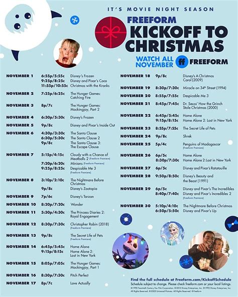 Freeform Countdown To Christmas 2021 Schedule - Latest News Update