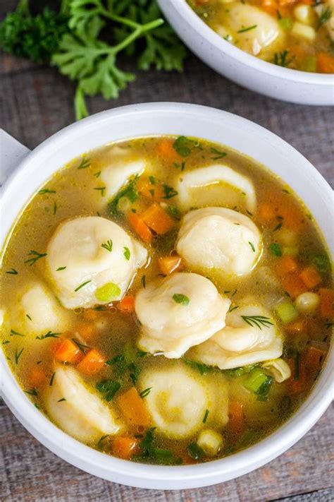 Dumpling (Pelmeni) Soup - Momsdish