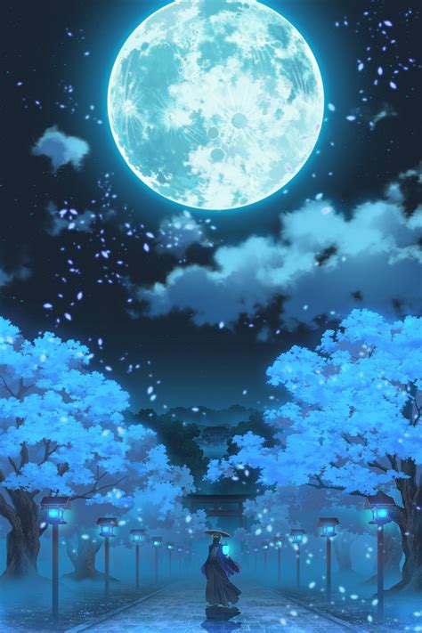 Anime Aesthetic Night Wallpapers - Wallpaper Cave