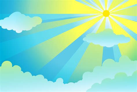 light rays in the sky 521012 Vector Art at Vecteezy