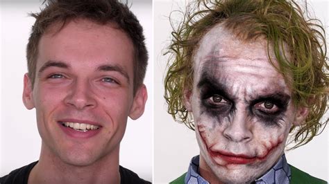 The Joker Heath Ledger Dark Knight Version Makeup Tutorial - Infoupdate.org