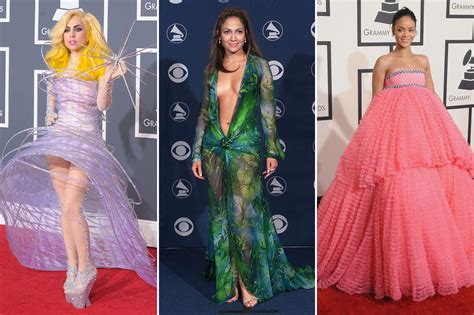 The best-dressed celebs on the Grammys red carpet in fashion history