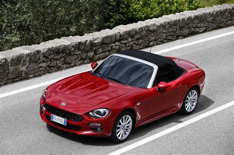 2017 Fiat 124 Spider Launched in Europe, Abarth Priced at €40,000 ...