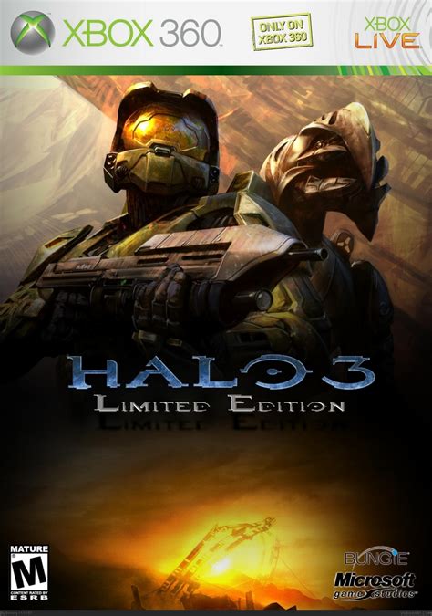 Viewing full size Halo 3 Limited Collector's Edition box cover