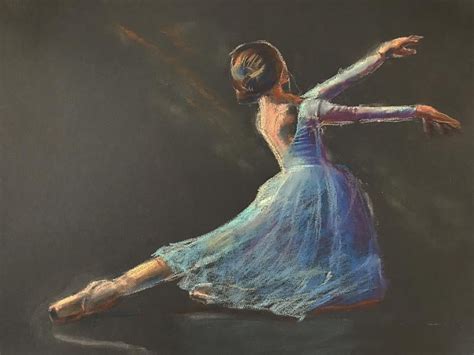 Ballet dancer on scene by Svitlana Asafailo on Artfully Walls ...