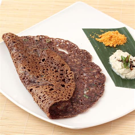 Ragi Dosa - Instant Ragi Flour Dosa Recipe with Step by Step Photos