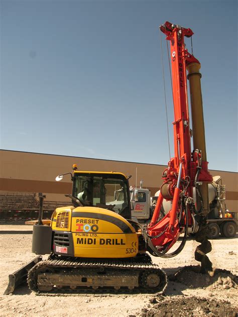 Drilled Piles | Preset Piling Ltd.