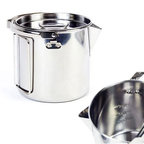 1.2L Stainless Steel Camping Kettle