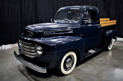 1950 Ford F100 Pickup Truck Is A Vintage Utility Vehicle