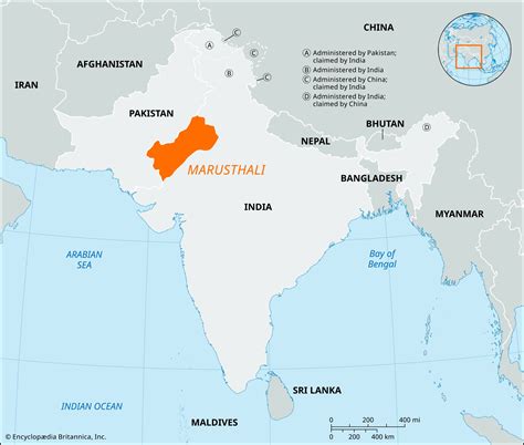 Thar Desert On India Map - Andree Marybeth