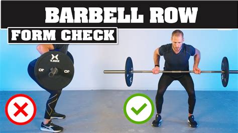 How To MASTER The Barbell Row *Don't Make These Mistakes!* | Form Check ...