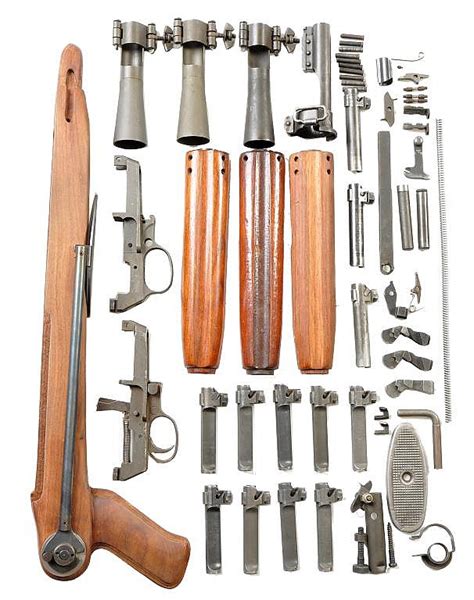 Sold Price: US RIFLE M1 GARAND & M1 CARBINE PARTS WITH PARTS - March 4 ...