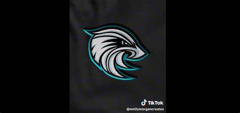 Philadelphia Eagles logo redesigned by TikTok user Emily Morgan Creates ...