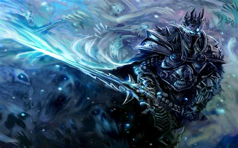 Lich King Arthas Artwork Wallpapers HD / Desktop and Mobile Backgrounds