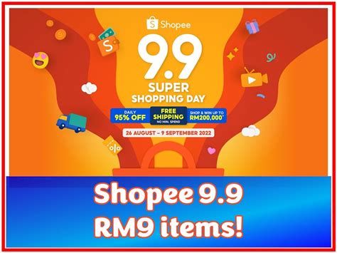 Shopee 9.9 RM9 Items | November 2024 mypromo.my