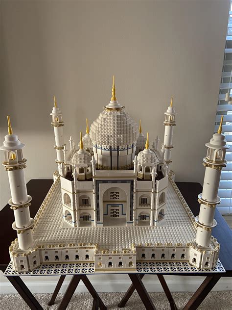 Newly completed Lego Taj Mahal (5000+ pieces) for anyone who still ...